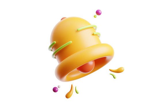 Notification Bell 3D Icon: A Versatile Tool for Modern Design